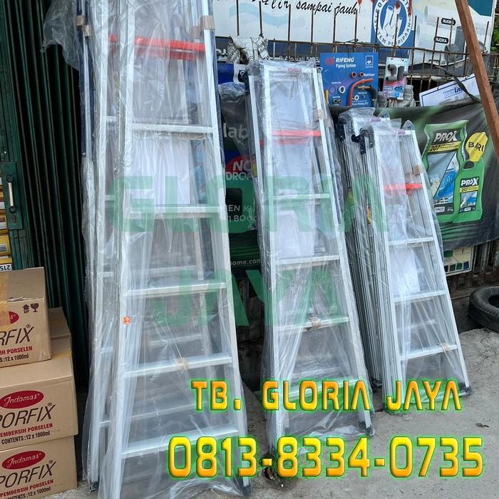 Cuci Gudang Tangga Lipat Alumunium Fortuna Altima 1.5 1.75 2 Meter