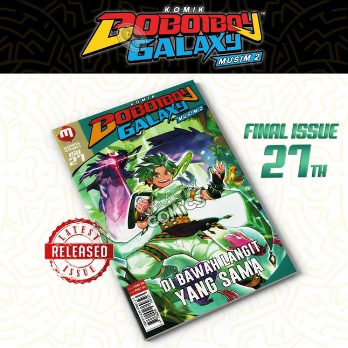 NYBEBY26 KOMIK BOBOIBOY GALAXY - MUSIM 2 (ISU 1 - ISU 27)