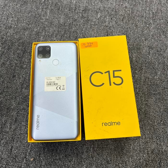 Realme c15 4/64 Seken Resmi
