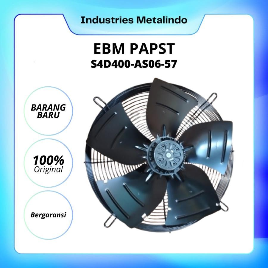 Axial Fan EBM PAPST 400 mm 16 Inch - S4D400-AS06-57 Original Made in Germany
