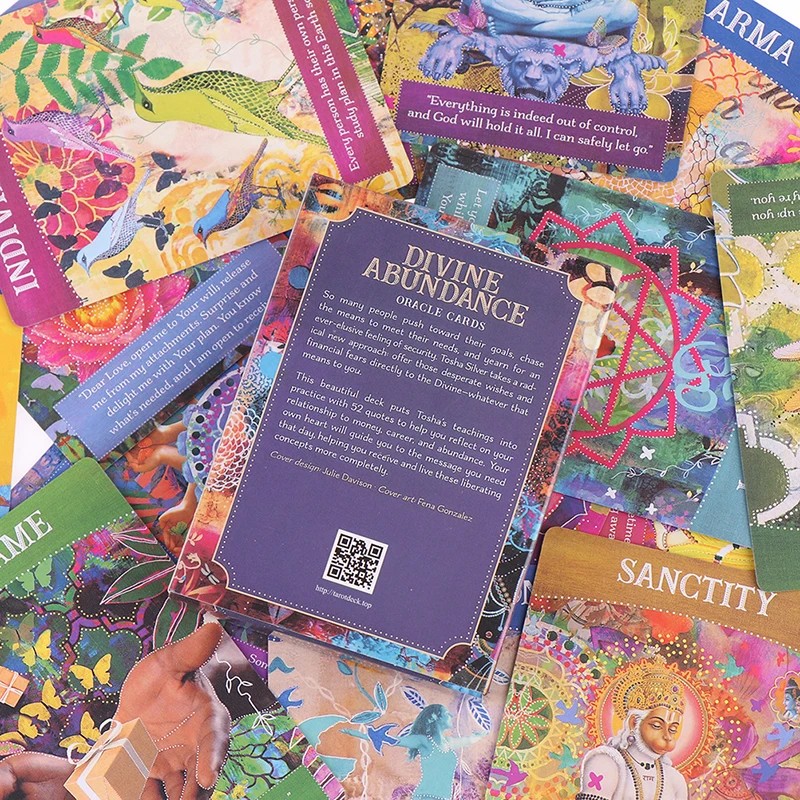 

Divine Abundance Oracle Deck English Explanation Oracle Tarot Card For Divination Fate Beginners