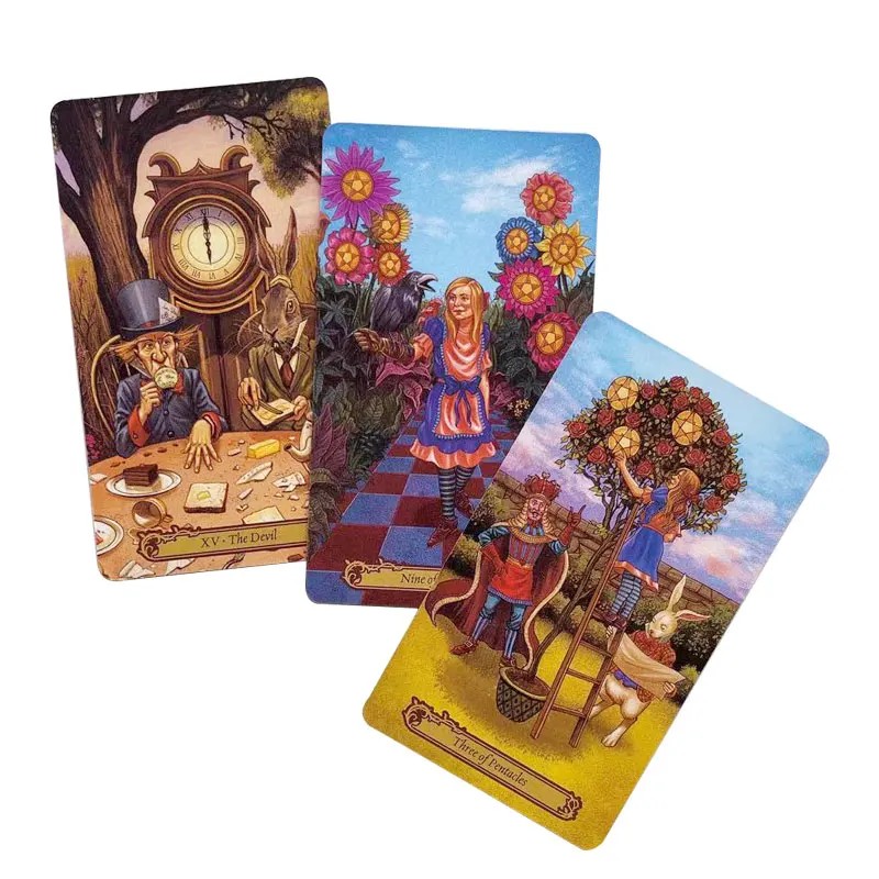 

1Pcs Deck Tarot Tarot In Wonderland Card Oracle Card Entertainment Party Board Game And A Variety Of