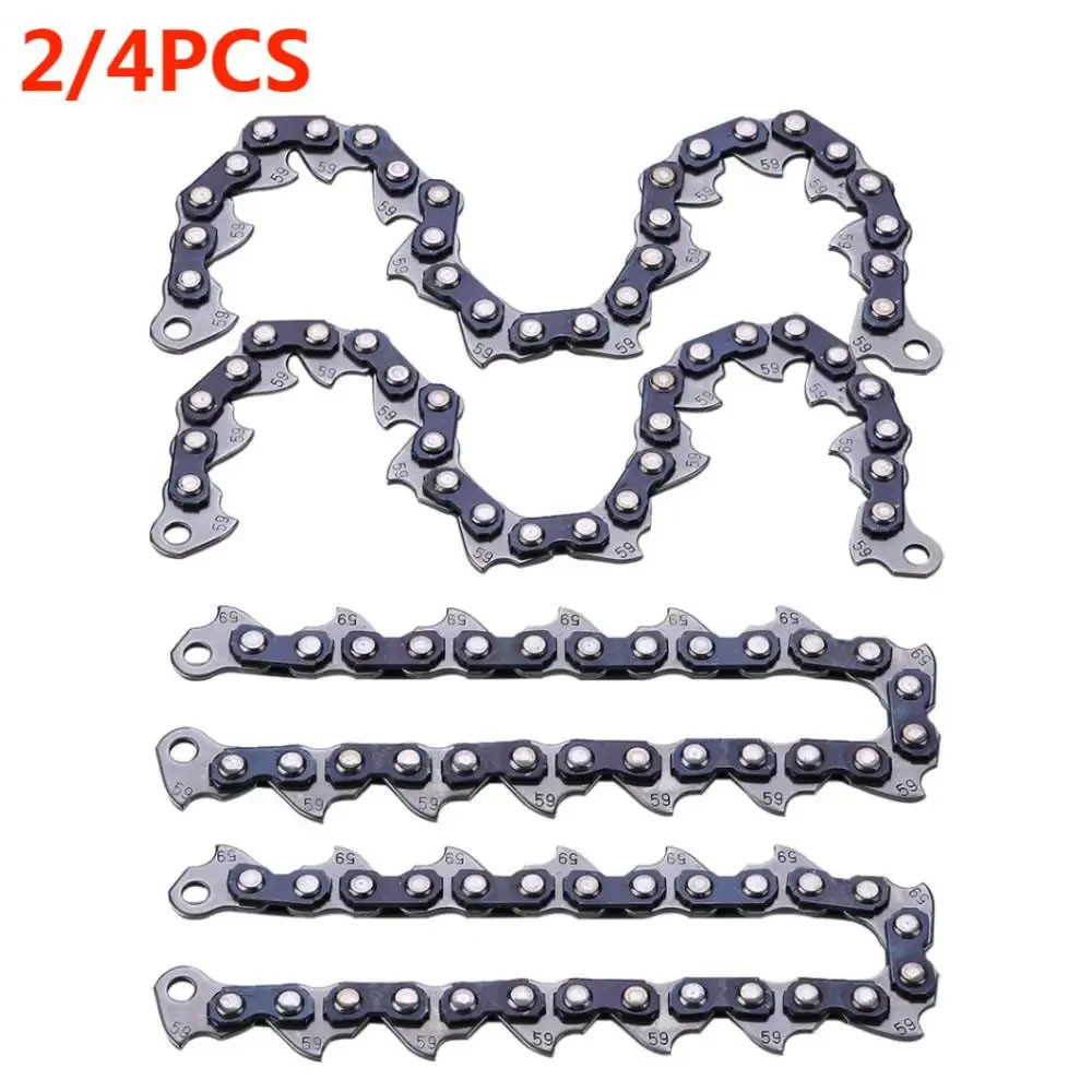 

2-10pcs Chain Type Chain Blade Wood Cutting Chainsaw Woodworking Accessories Grass Trimmer Head Lawn