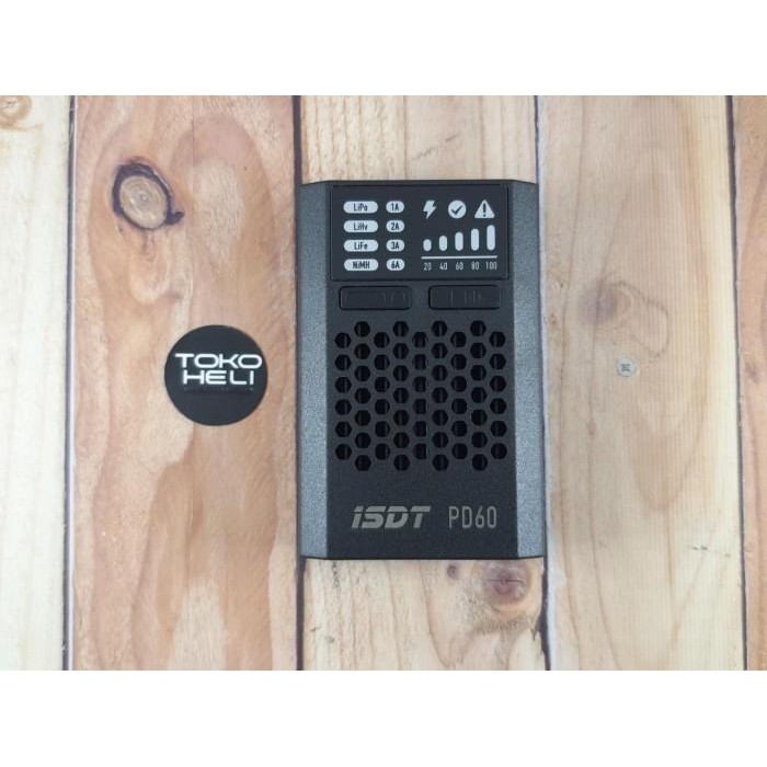 ISDT URUAV PD60 60W 6A Lipo Battery Balance Charger Type C Input 1-4S