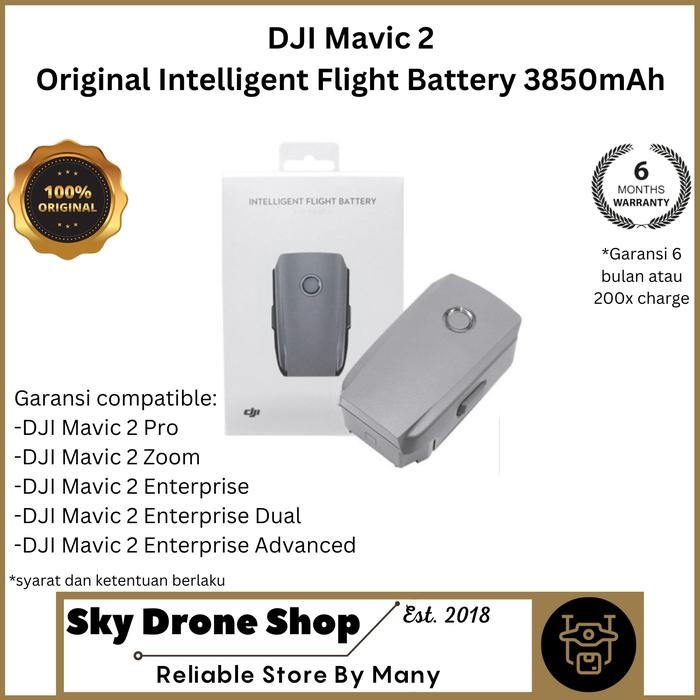 Battery Baterai DJI Mavic 2 Pro DJI Mavic 2 Zoom DJI Mavic 2 Enterprise DJI Mavic 2 Enterprise Dual