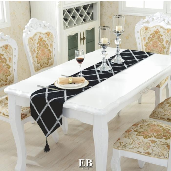 Taplak Meja Panjang Mewah / Table Runner Tassel 316