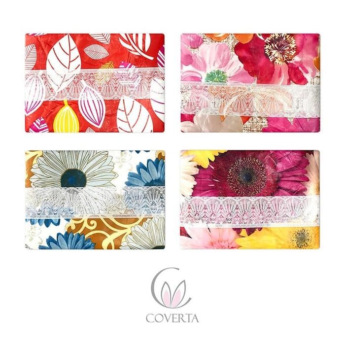 Taplak Meja Makan Plastik Waterproof Motif - Alas Meja Makan Anti Air