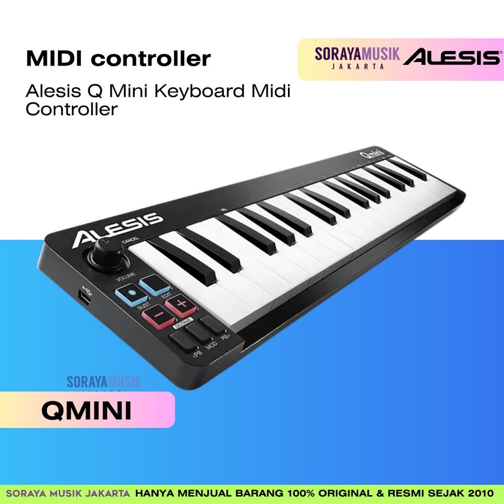 Alesis Q Mini Keyboard Midi Controller