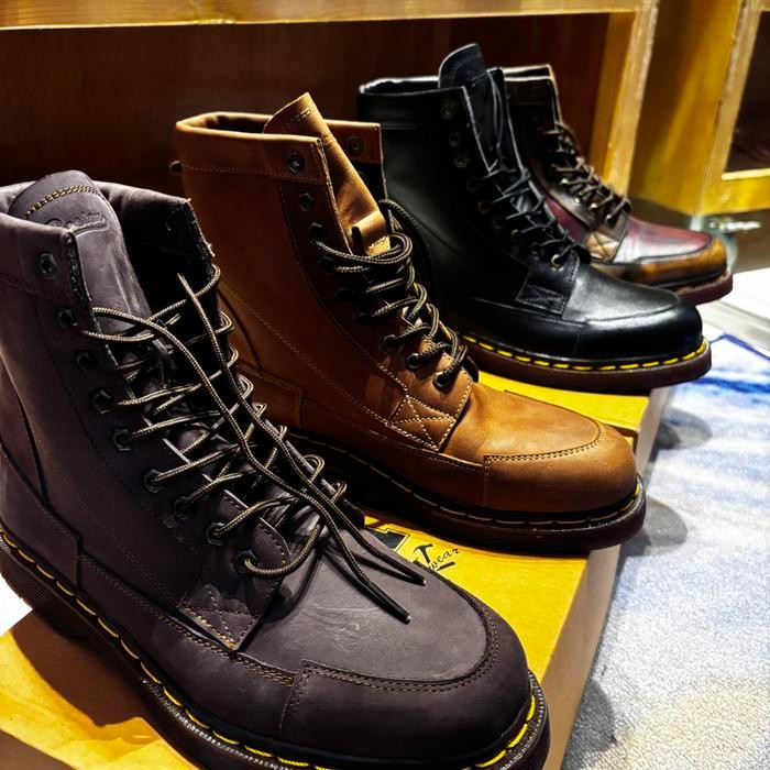 sepatu boot touring sepatu riding sepatu bikers sepatu boot kulit pria