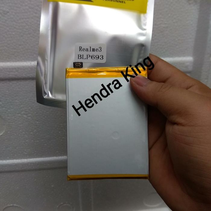 Batre - Battery - Baterai Realme 3 BLP693 ori