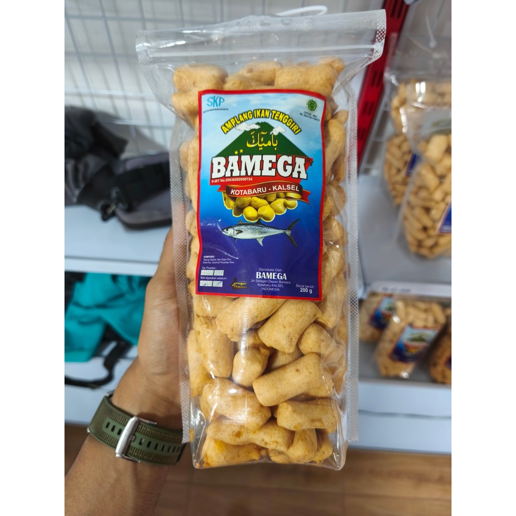 

Amplang Ikan Tenggiri BAMEGA 200g – Oleh-Oleh Renyah & Lezat