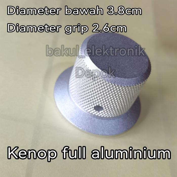 (Allthebest) KENOP POTENSIO FULL ALUMINIUM