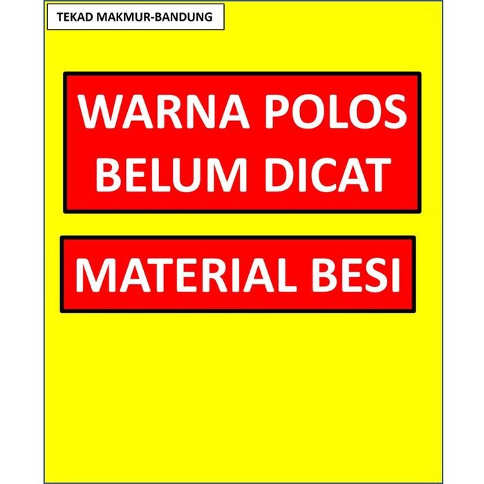 (Allthebest) Plat 50x120 - Lubang Kecil - Plat Besi Ram Speaker - Ram