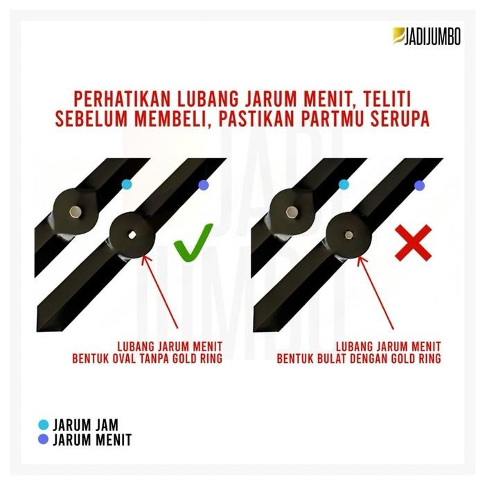 MESIN JAM DINDING JUMBO TIMELIKE DIY CLOCK MESIN JAM DINDING BESAR TIME LIKE