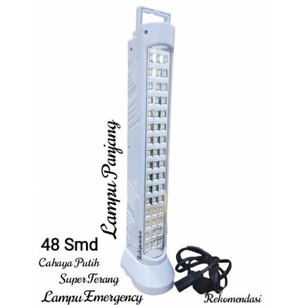 (Allthebest) Lampu Emergency Cas 48 SMD LED / Lampu Led Emergency Panjang