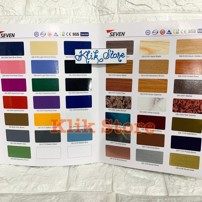 NYBEBY26 KATALOG WARNA ACP SEVEN KOMPLIT ORIGINAL