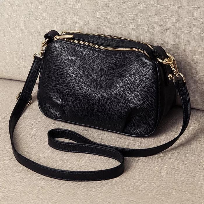 TAS KULIT ASLI WANITA TAS WANITA PREMIUM TAS ASLI KULIT GARUT SLEMPANG