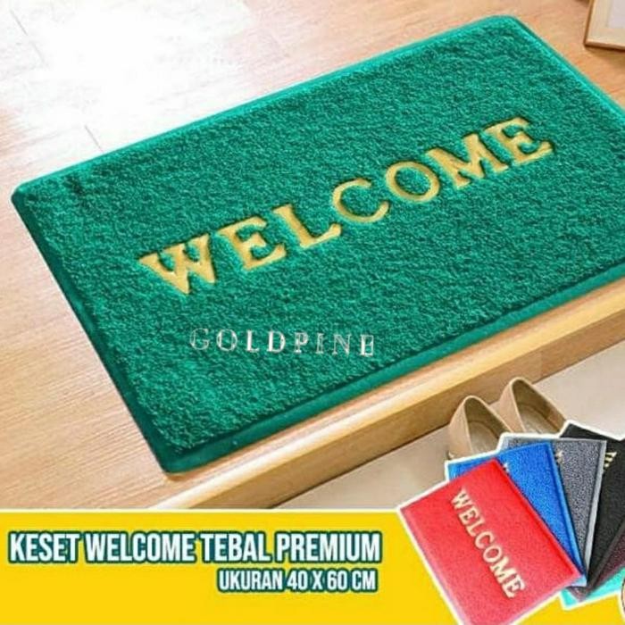 Keset Mie / Keset Bihun Karpet Pvc Welcome - Tebal
