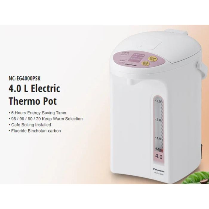 Panasonic Thermos pot / Kettle Listrik NC-EG4000 ( 4 Liter )