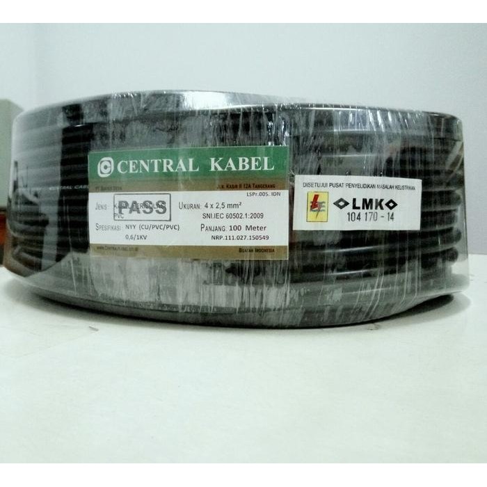 Sni Central Kabel Nyy 4X2.5 Tufur Nyy 4X2,5 Nyy 4 X 2.5 Lmk Potongan