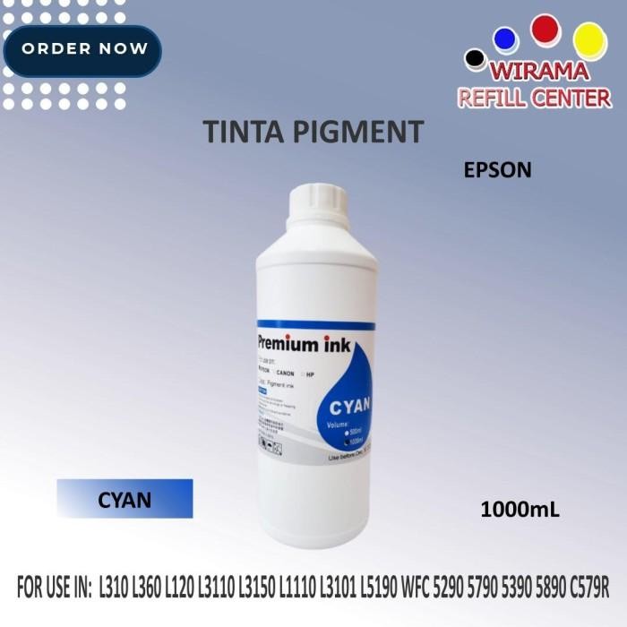 Tinta Pigment Epson WF C5390 WF C5890 5390 5890 1 LITER