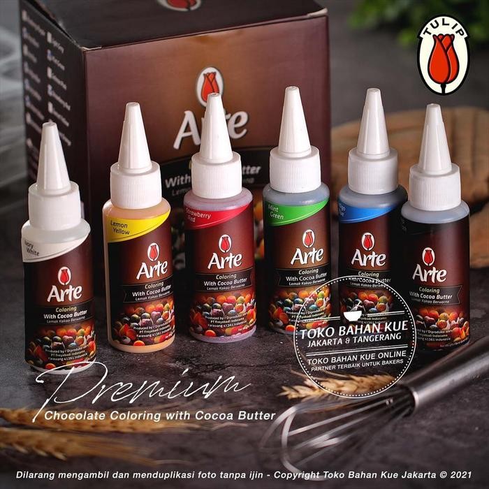 

Tulip Arte Chocolate Coloring Mint Green Cocoa Butter Pewarna Hijau Gratis Ongkir
