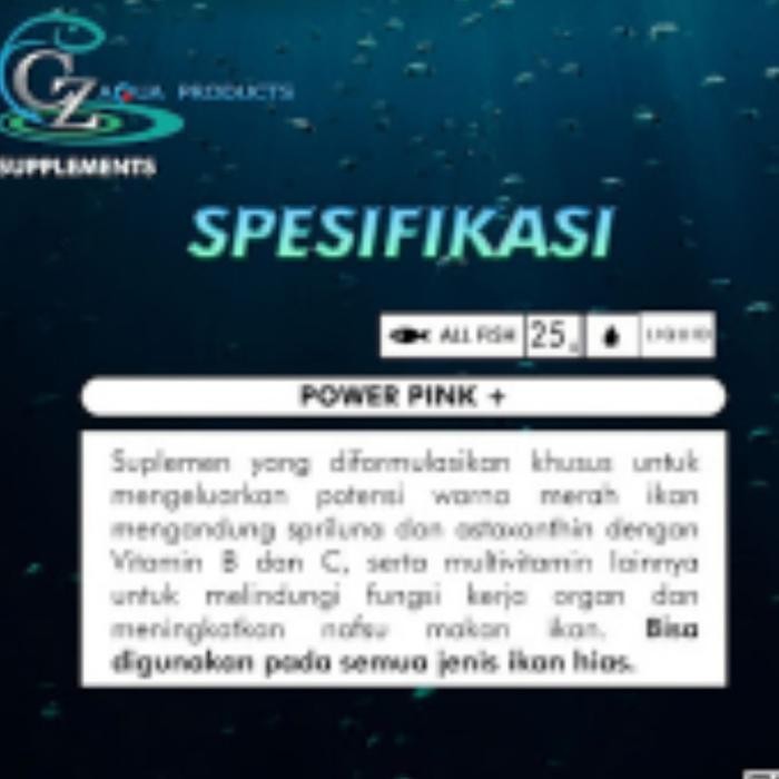 

Pewarna Power Pink + Pewarna Merah Ikan Import 25Gram Ikan Hias Super Gratis Ongkir
