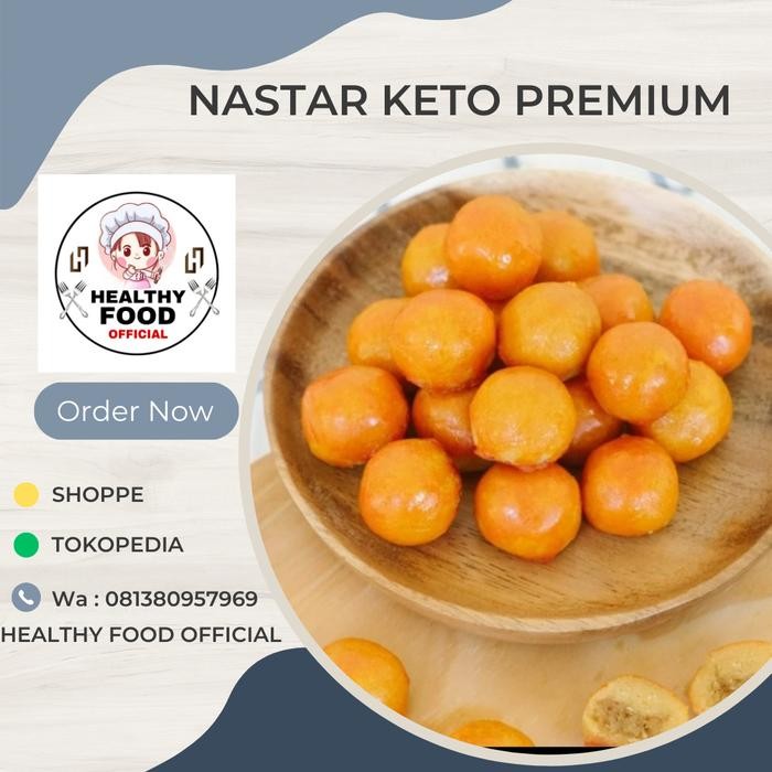

Nastar Keto Lowcarb - Keto Freindly Debm - Rasa Strowberi Dan Nanas Gratis Ongkir