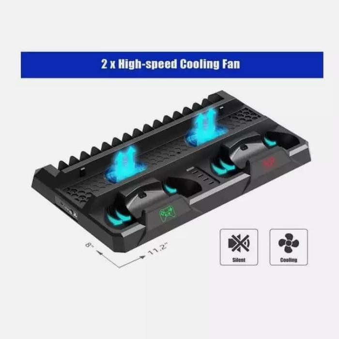 PS4 Dobe Multifunctional Cooling Stand PS4 /Slim/Fat TP4-18119