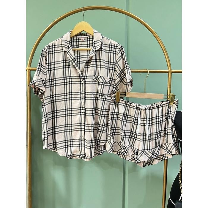 Promo Baju Tidur Victoria Secret Pajamas Top Original Terlaris