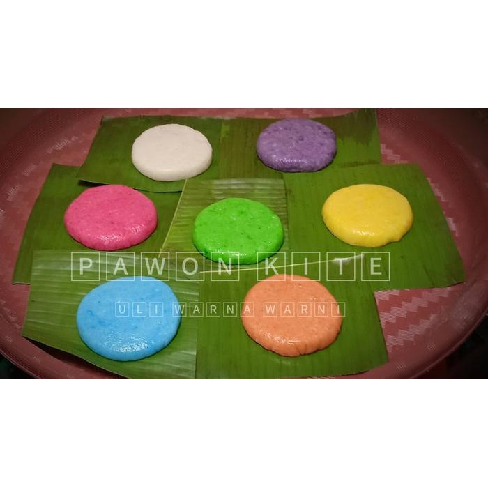 

ULI / JADAH 7 WARNA ( TEDAK SITEN )