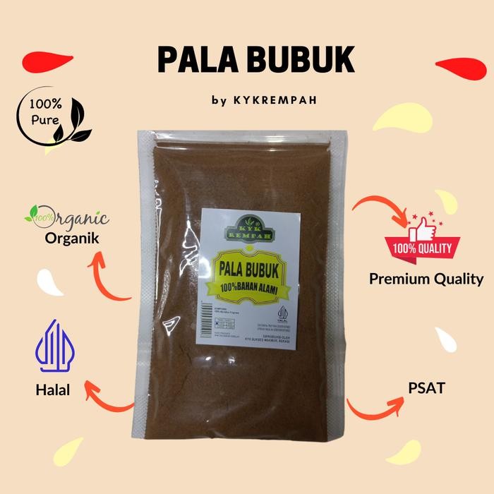 

Pala Bubuk Murni [100 Gram]