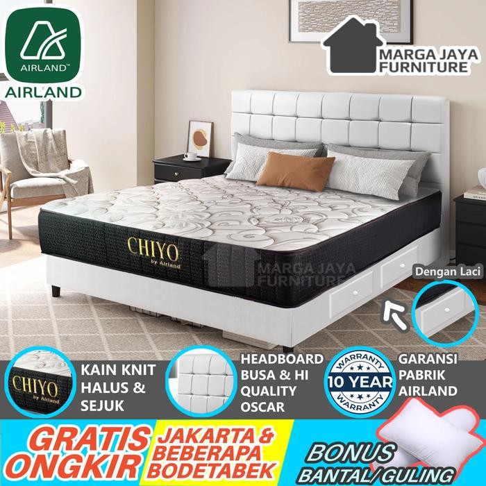 1 Set Springbed Airland 180x200 Garansi 10tahun