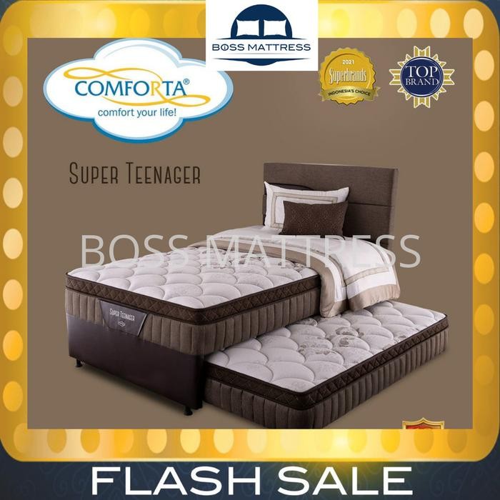COMFORTA 2in1 Sorong SUPER TEENAGER ( Hanya KASUR SORONG ) 120 100 90