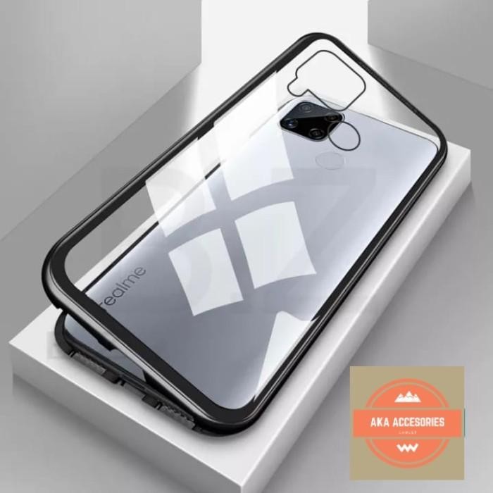 MAGNET CASE REALME C21 / C25 MAGNETIK MAGNETIC HARDCASE