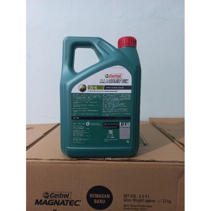 (Allthebest) OLI CASTROL MAGNATEC SAE 10W-40 4LITER