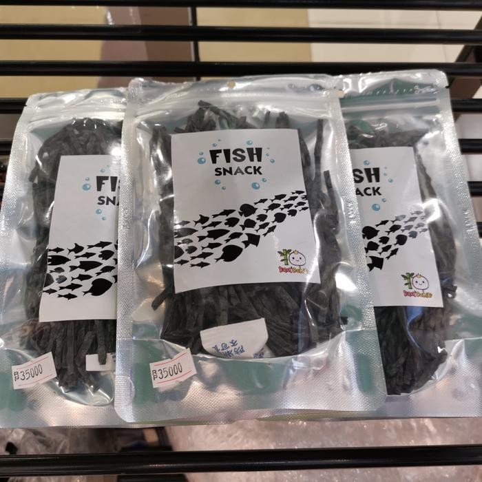 BISA GRAB Fish snack charcoal untuk Sugar glider/hamster/landak mini