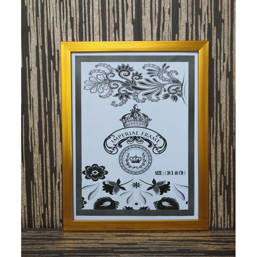 [Allthebest] BINGKAI/FIGURA FOTO UKURAN 17R/A3 M3 Hitam/Putih/Cklt/Gold