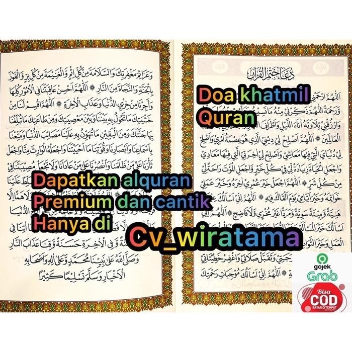 

Al Quran Besar Jumbo Lansia A3 Tajwid warna Tanpa Terjemah Non Latin