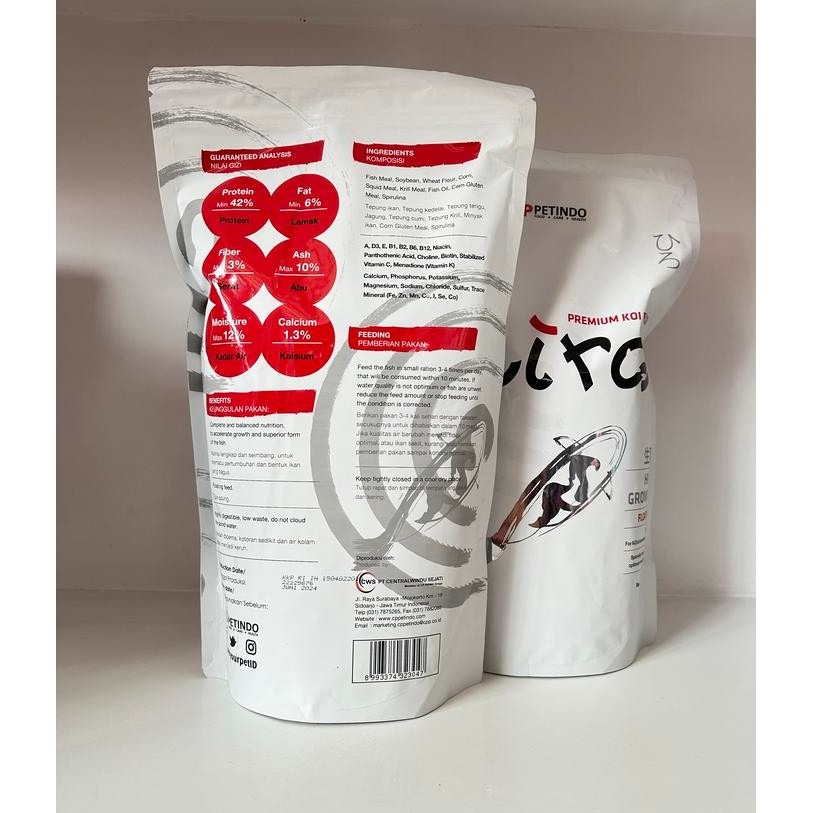 HIRO PREMIUM KOI FOOD FLOATING / PAKAN IKAN KOI HIRO