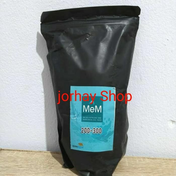 PELET MEM 200 - 300 MIKRON IKAN 1 KG