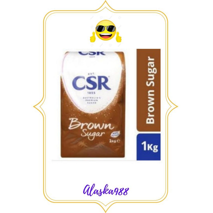 

New CSR BROWN SUGAR 1 KG