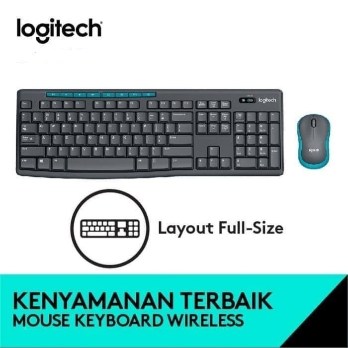 JTTOP" LOGITECH MK275 WIRELESS KEYBOARD MOUSE