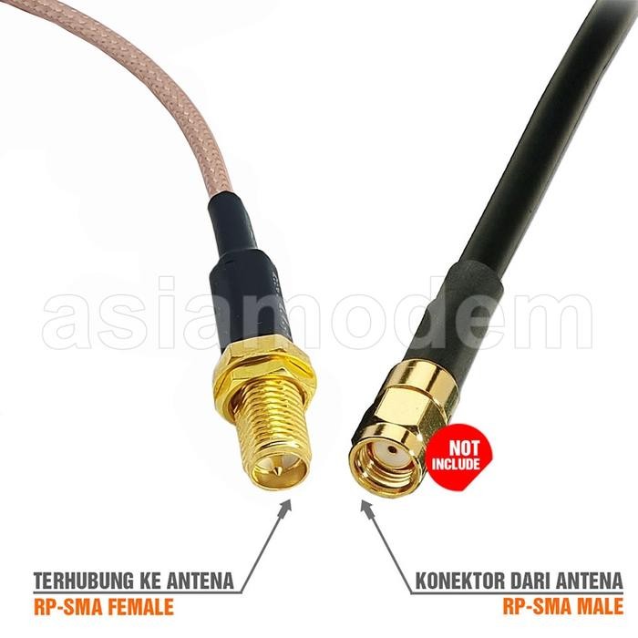 JTTOP" PIGTAIL MODEM ORBIT STAR 2 MAX TS9 PRO TPLINK MR6400 TENDA DLINK SMA