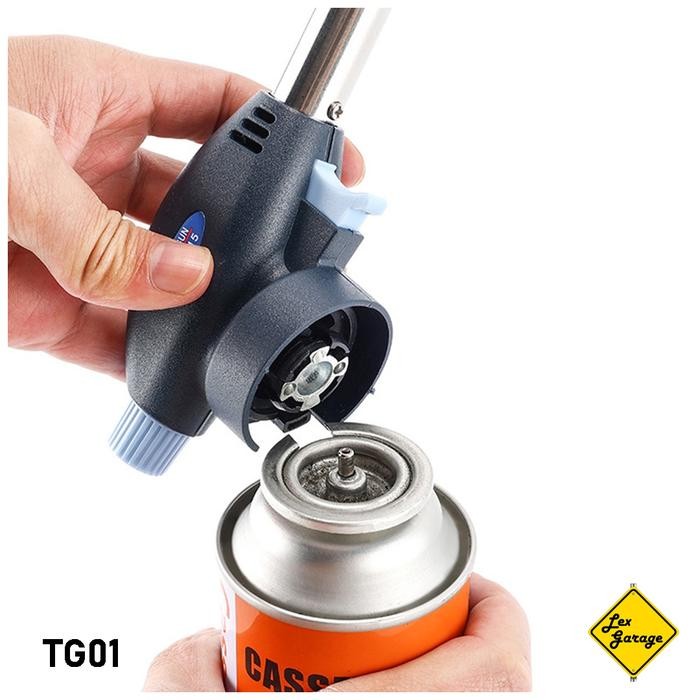 Allthebest Blow Torch Gas Flame Gun Alat Las Portable Kepala Las Gas LPG