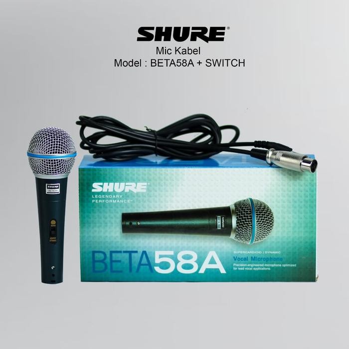 Mic kabel shure Beta 58 a/beta58a/BETA 58 A