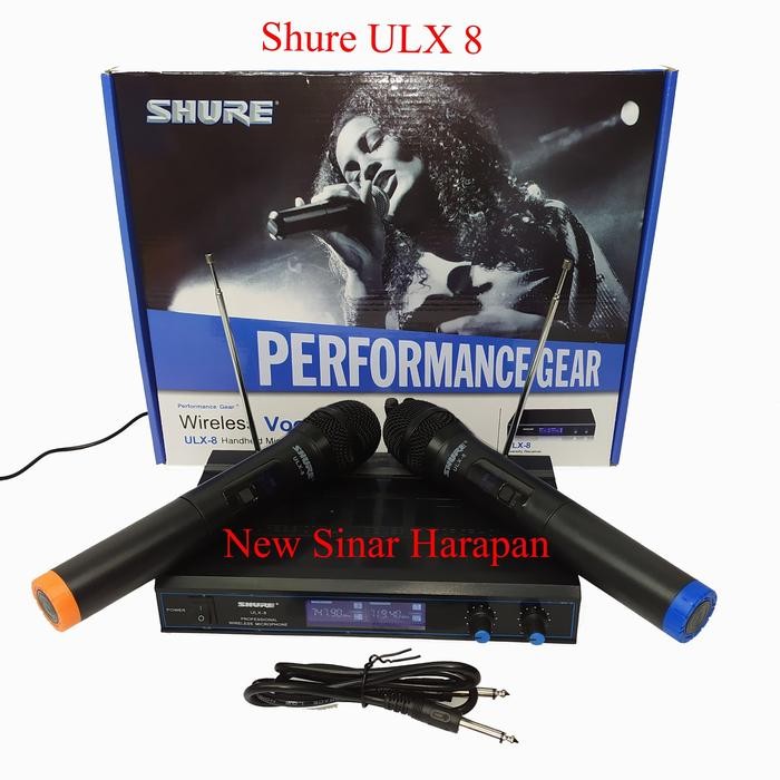 mic shure wireless ULX 8