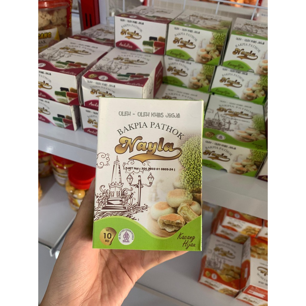 

NAYLA BAKPIA PATHOK RASA KACANG HIJAU ISI 10