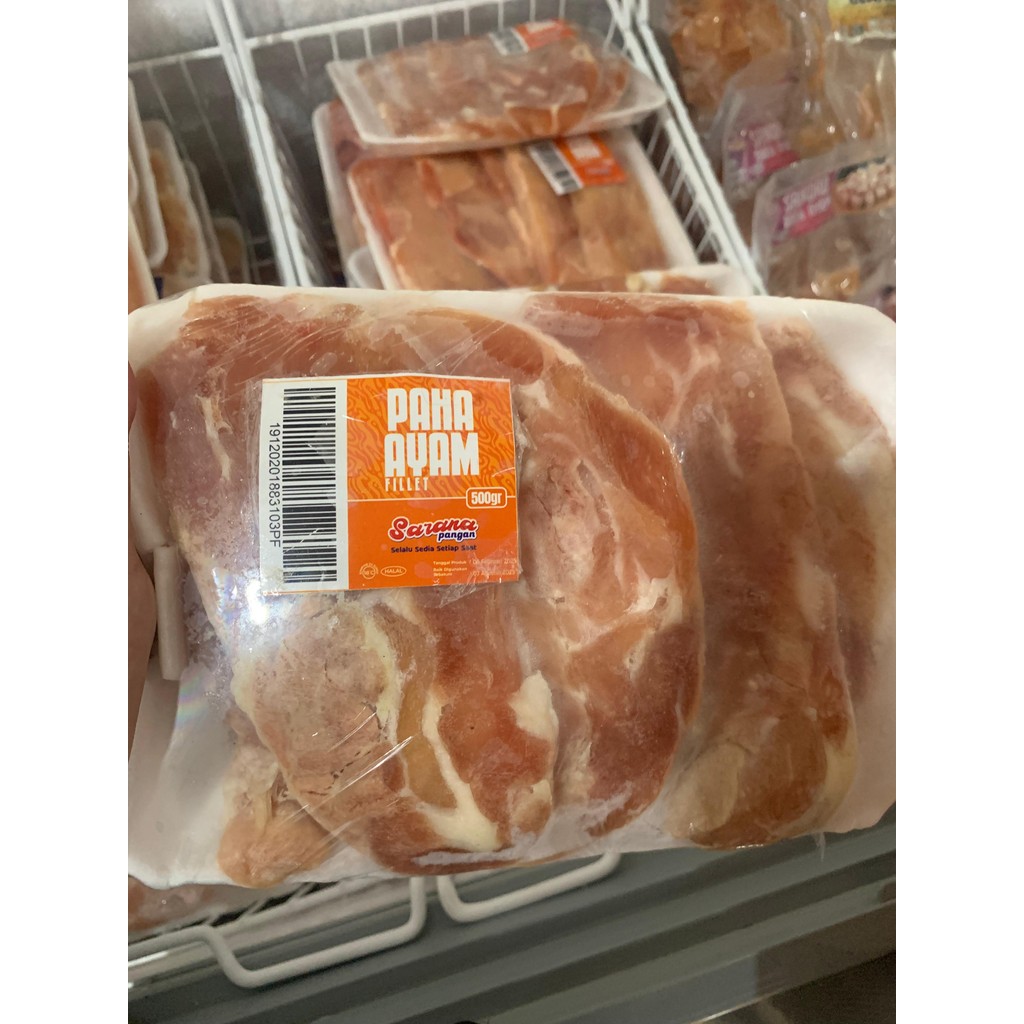 

SARANA PANGAN PAHA AYAM FILLET 500G
