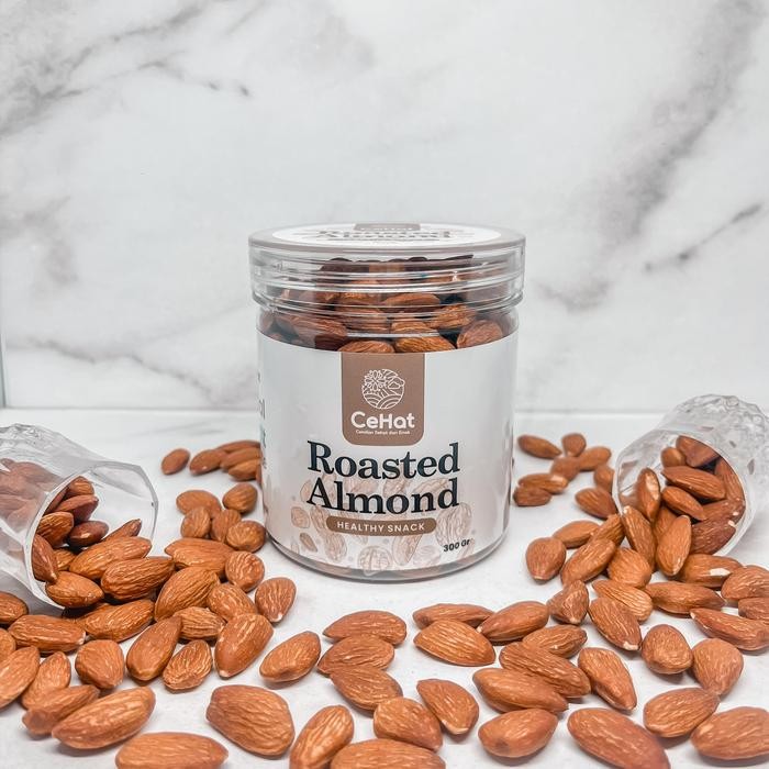 

Cehat Roasted Almond Premium Kacang Utuh Almont Panggang